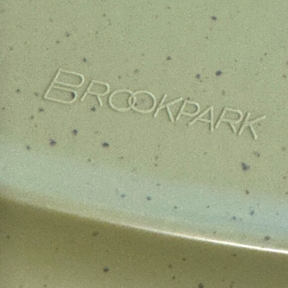 Brookpark Vintage Melamine Melmac Green 8" Square Tribal Lunch Plate Set Of 4 - Picture 6 of 8